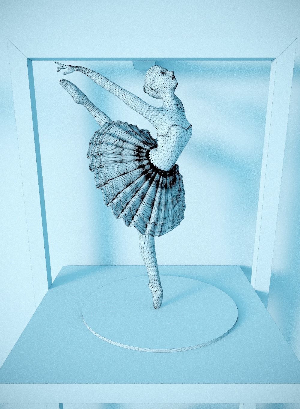 Living Room Bohemia 3D model_9