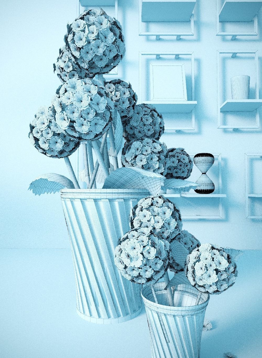 Living Room Bohemia 3D model_4