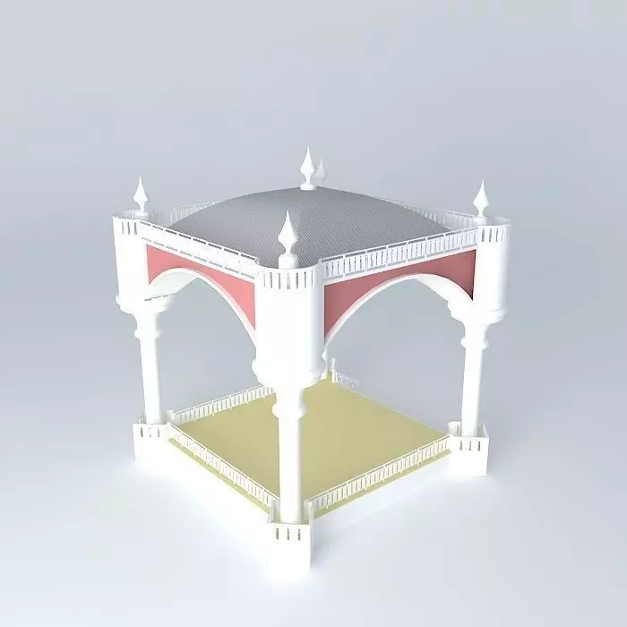 Booth gazebo Free 3D model