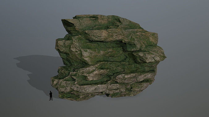 rocks rock Low-poly 3D model