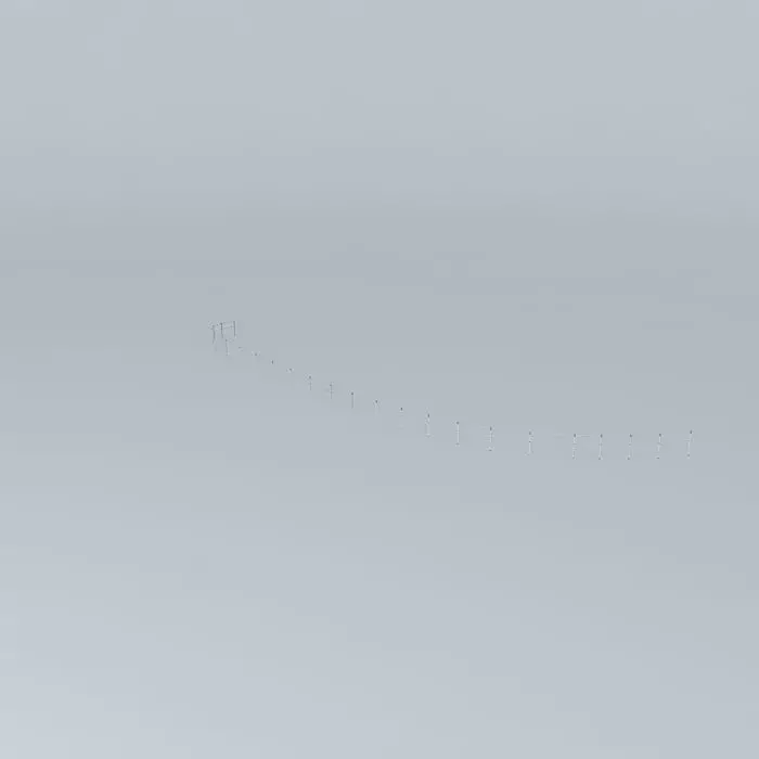 deck rope Free 3D model_0