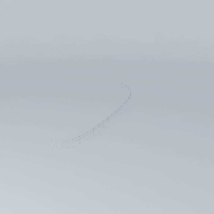 deck rope Free 3D model_1