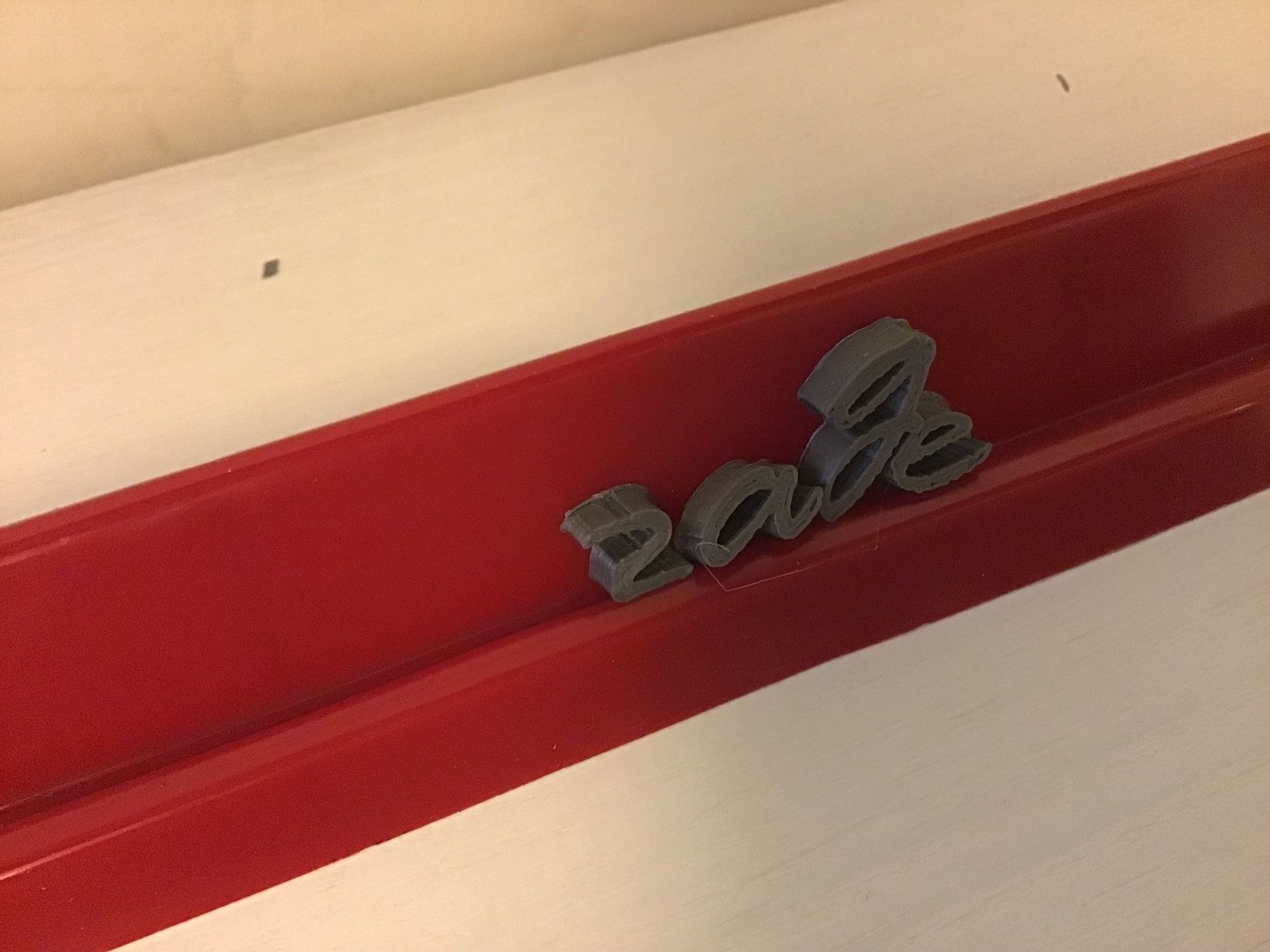 RAGE ITALIC font uppercase and lowercase 3D letters STL file 3D print model_3