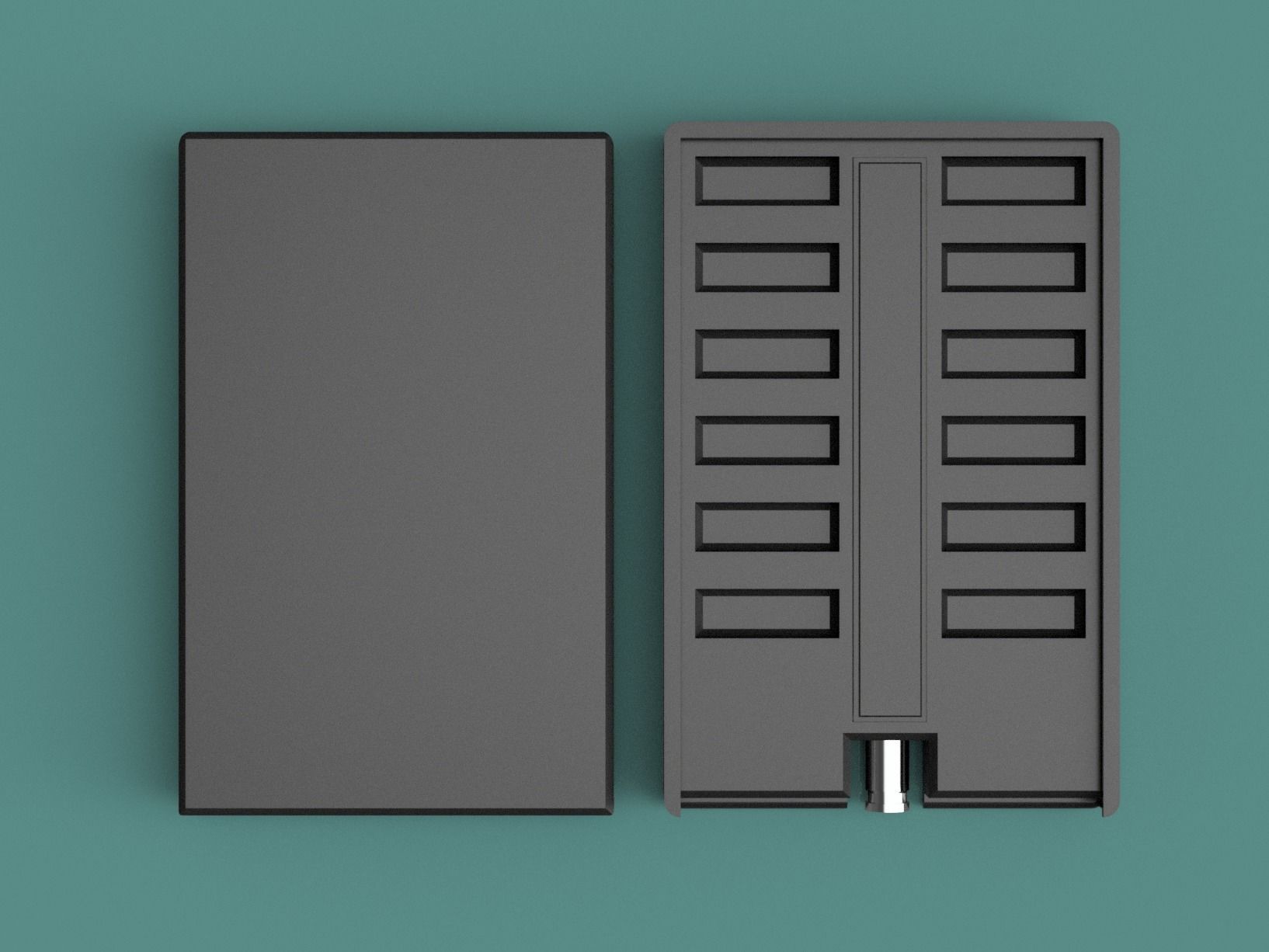 SNUFF BOX V2 3D print model_5