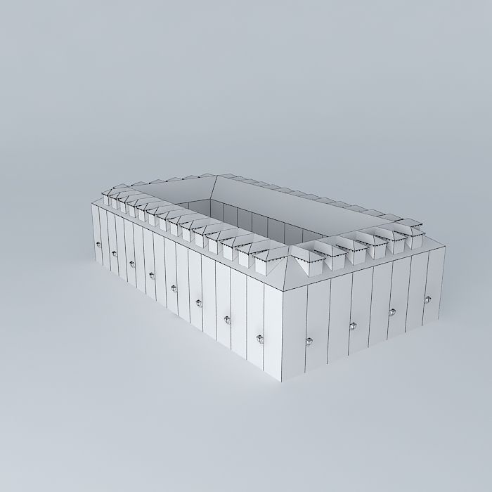 Hotel in Aranjuez 3D model_3