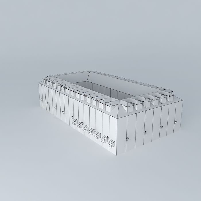 Hotel in Aranjuez 3D model_4