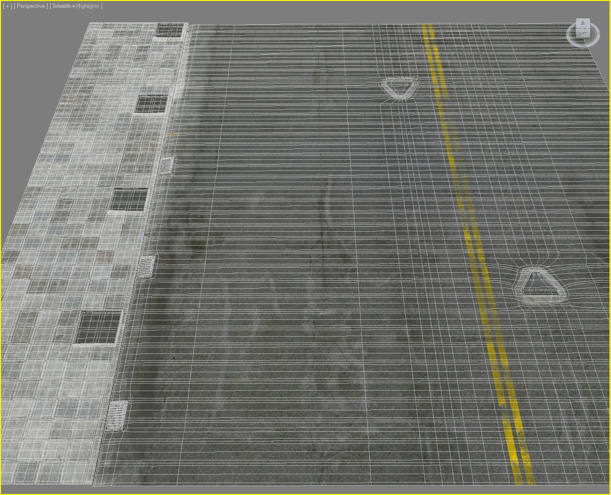 Photorealistic Sidewalks Package 3D model_3