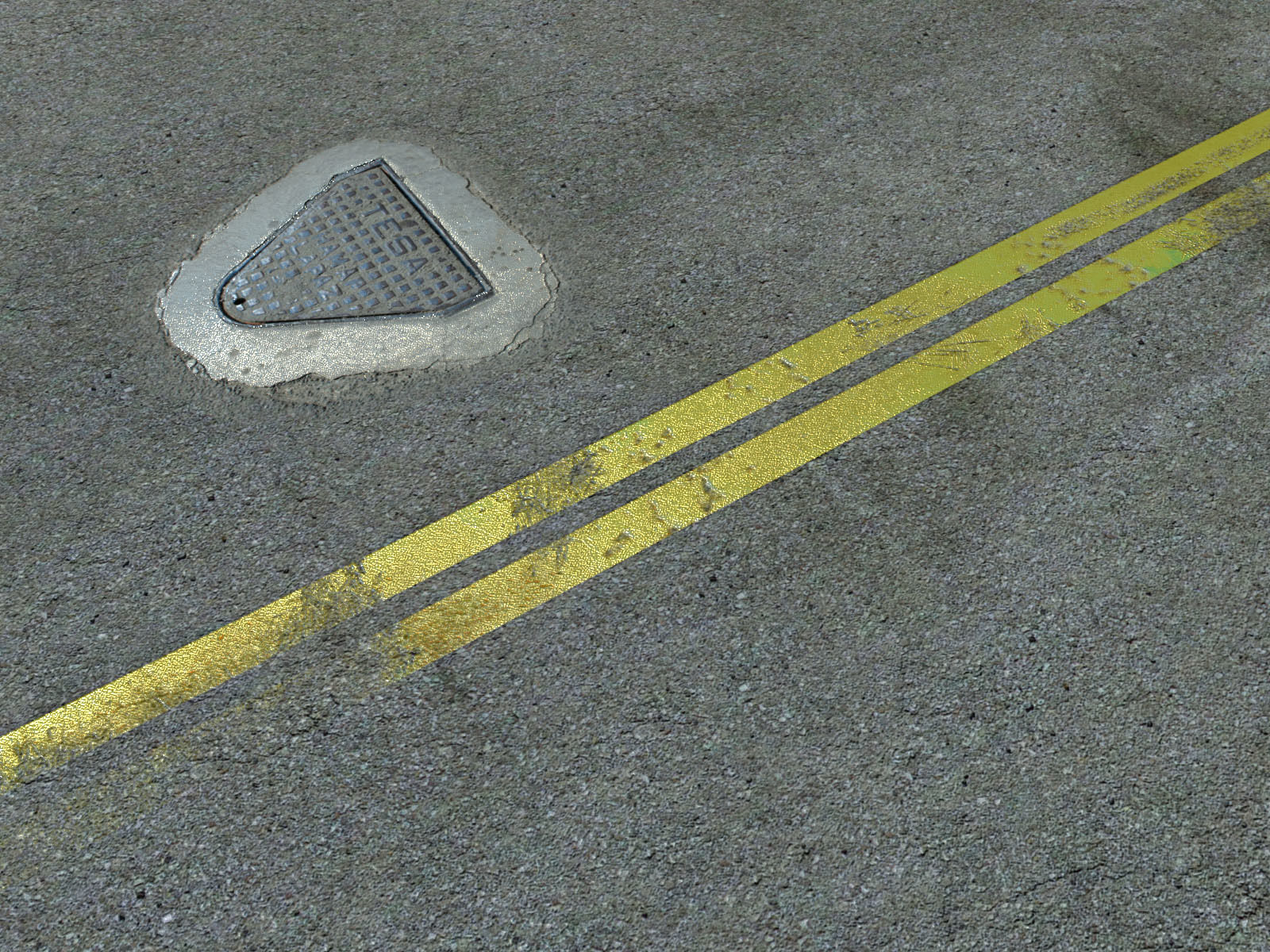 Photorealistic Sidewalks Package 3D model_8