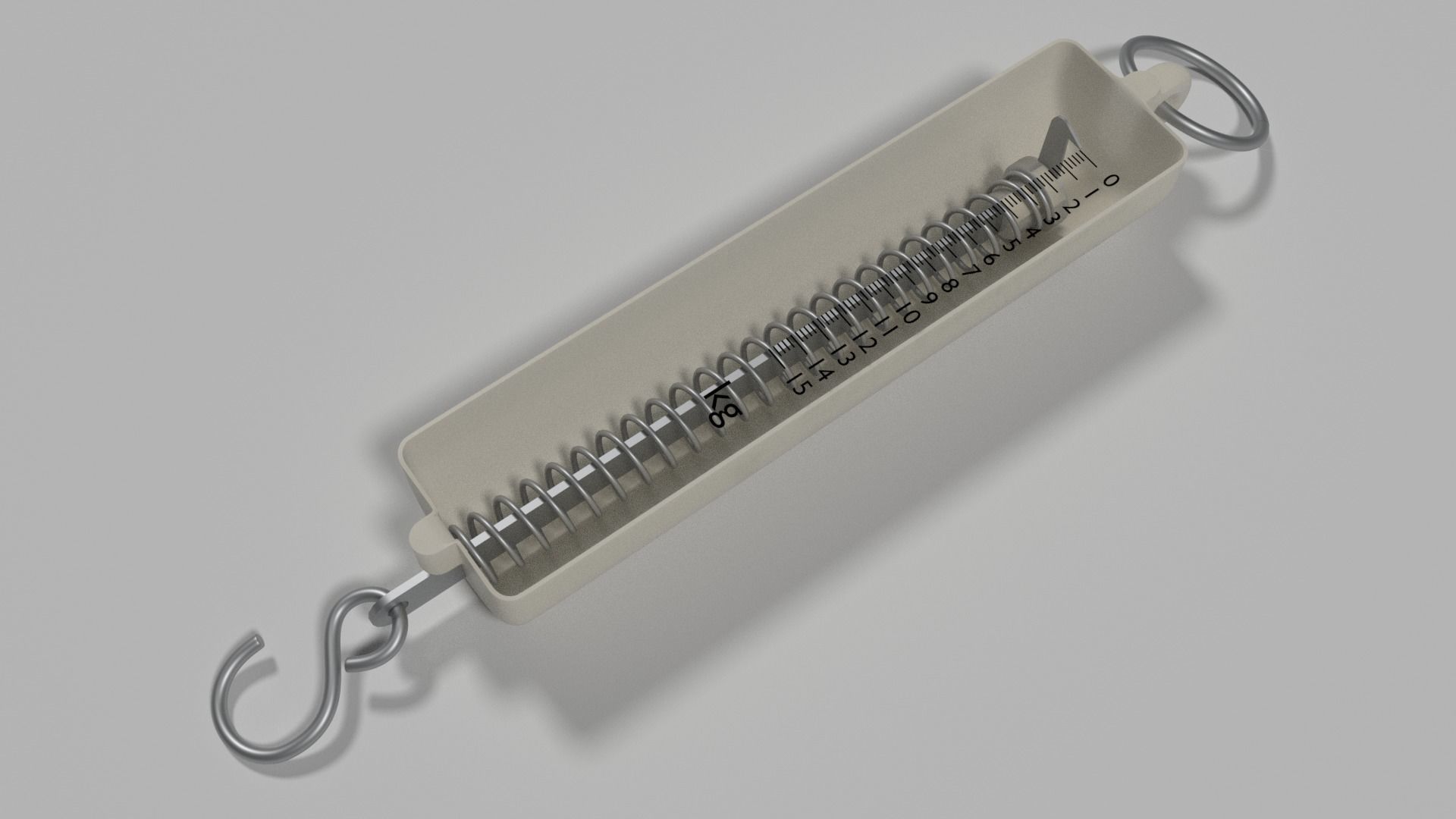 spring weight 3D model_1