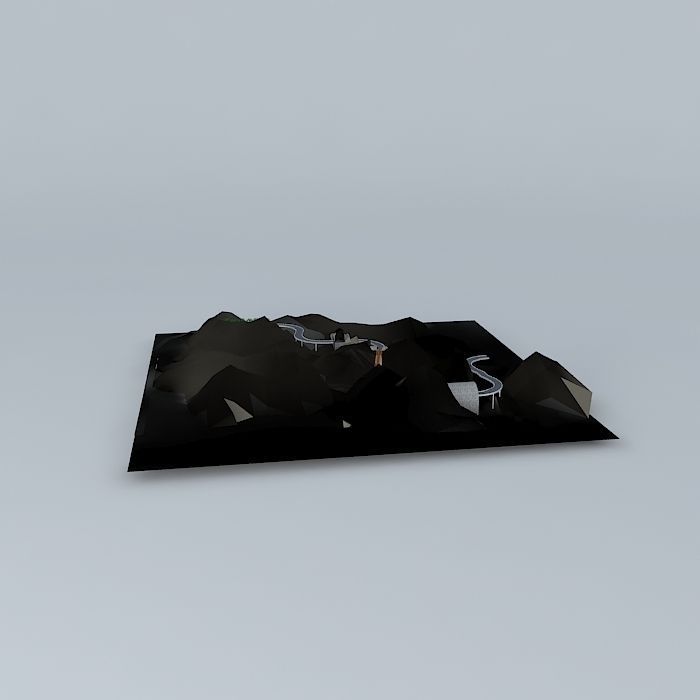 MOUNTAIN PASS 3D model_2