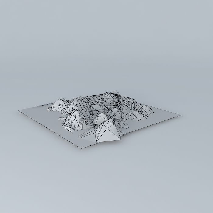 MOUNTAIN PASS 3D model_4