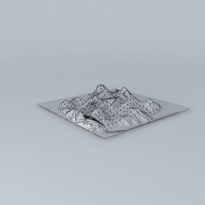 MOUNTAIN PASS 3D model_3