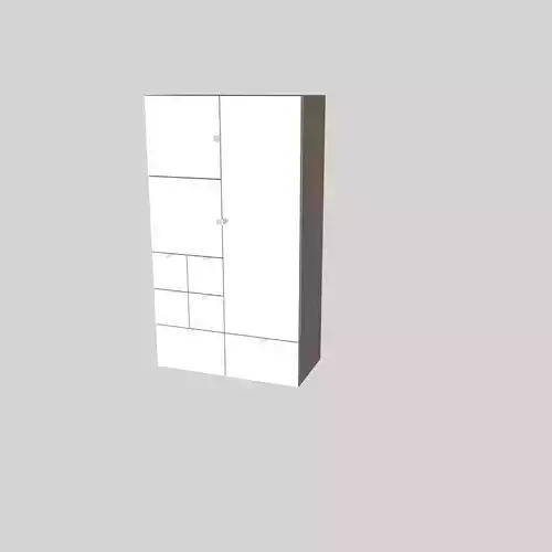 WISTHUS Wardrobe 3D model