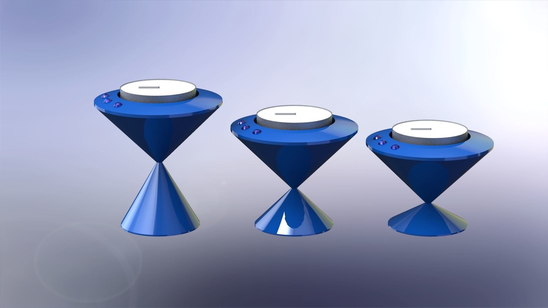 Modular Candle Holder 3D print model_5