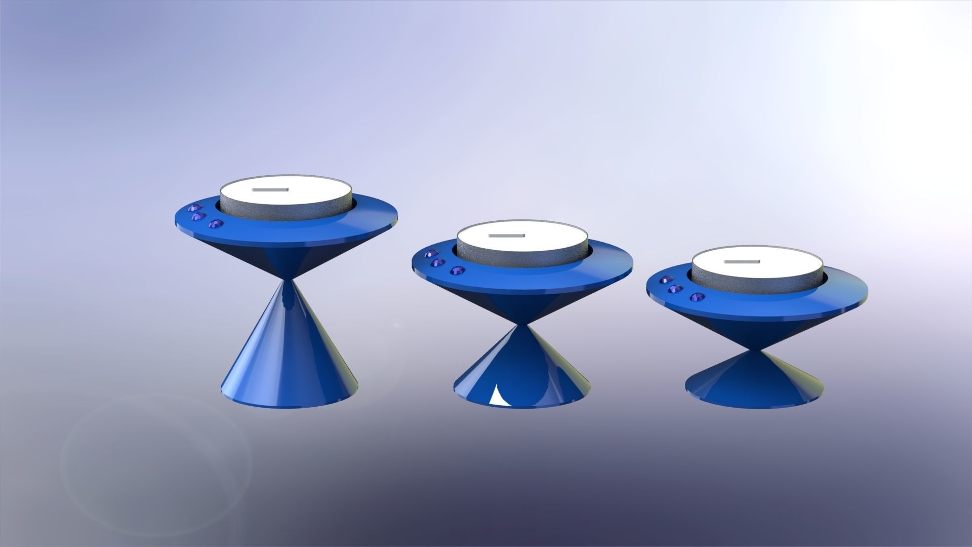 Modular Candle Holder 3D print model_6