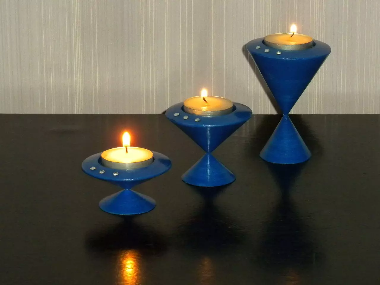 Modular Candle Holder 3D print model_0