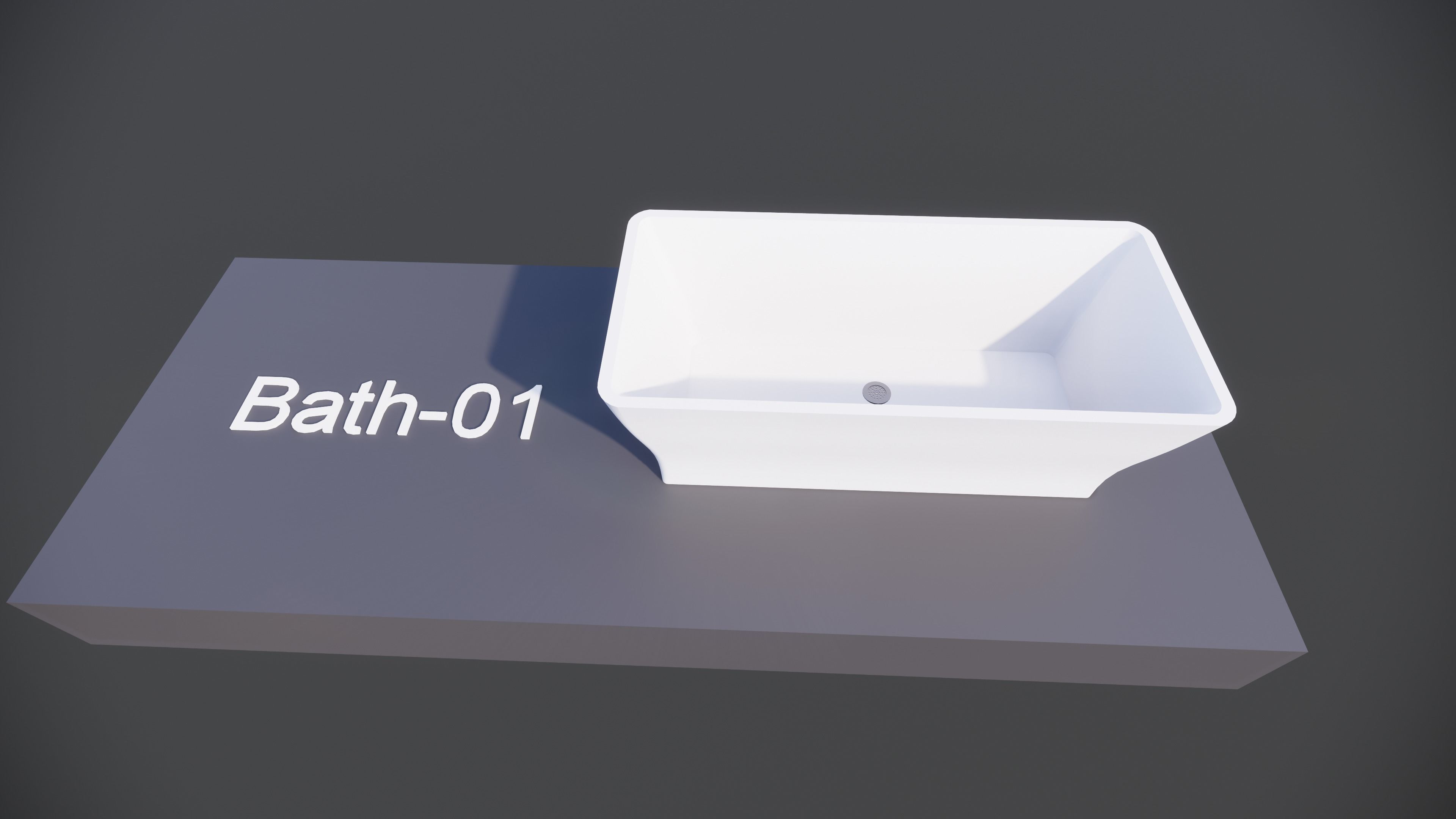 Bath Collection x6 3D model_12