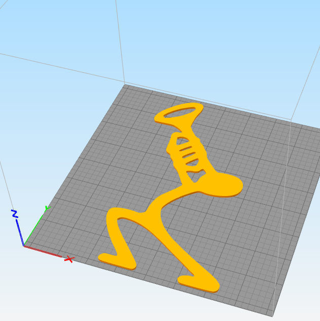 Musicians team wall decoration  3D print model_2