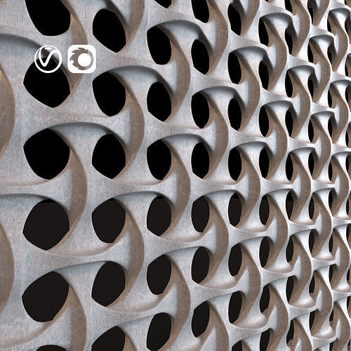 Decorative 3D Panel 3D model
