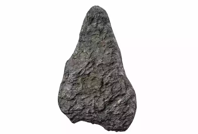 Rough Rock 7 PBR Low-poly 3D model
