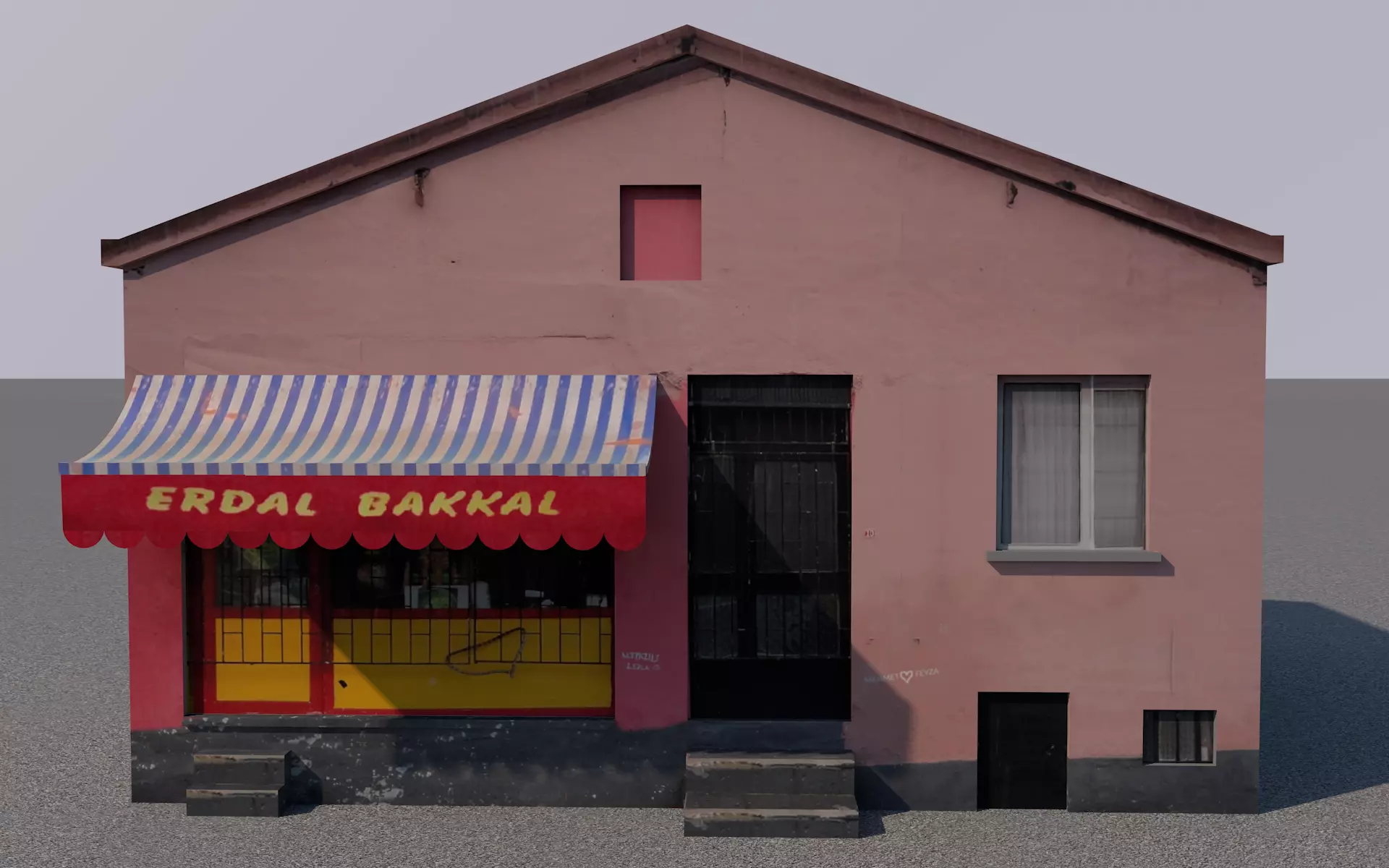 Erdal Bakkal Low-poly 3D model