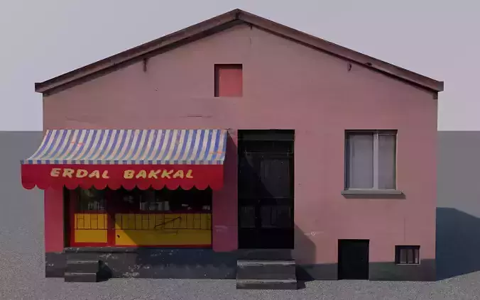 Erdal Bakkal Low-poly 3D model