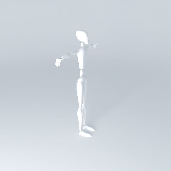 3D body base Free 3D model_1