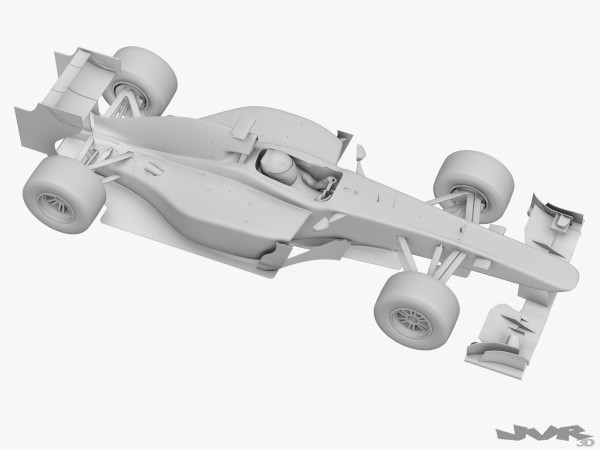 Generic F1 2012 Race Car 3D model_25