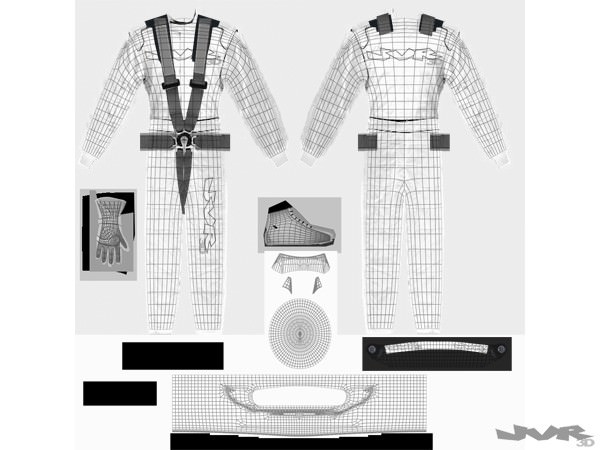 Generic F1 2012 Race Car 3D model_28