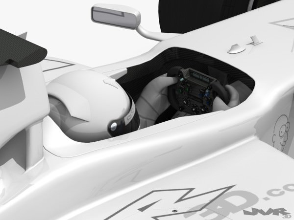 Generic F1 2012 Race Car 3D model_8