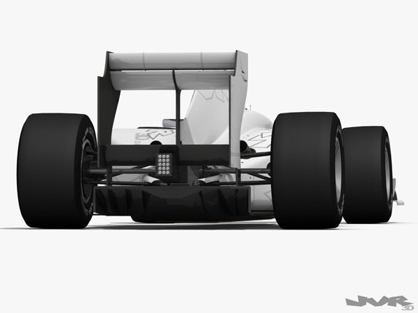 Generic F1 2012 Race Car 3D model_4