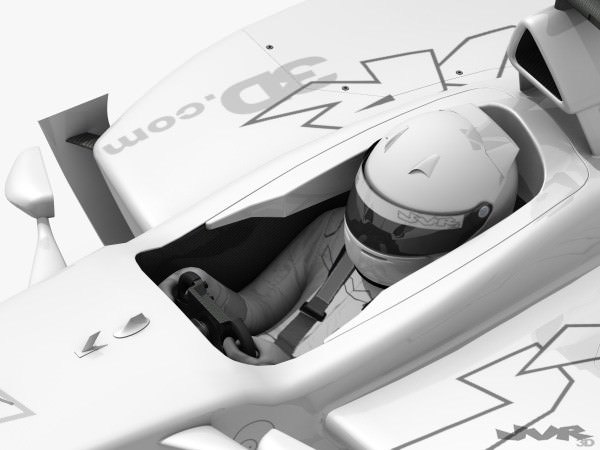 Generic F1 2012 Race Car 3D model_7