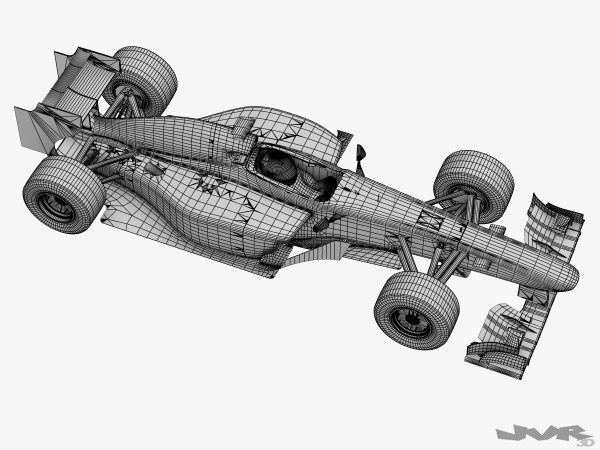Generic F1 2012 Race Car 3D model_26