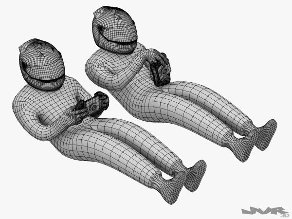 Generic F1 2012 Race Car 3D model_11