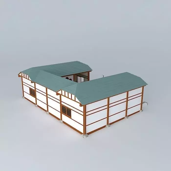 Tea Pub Free 3D model_0