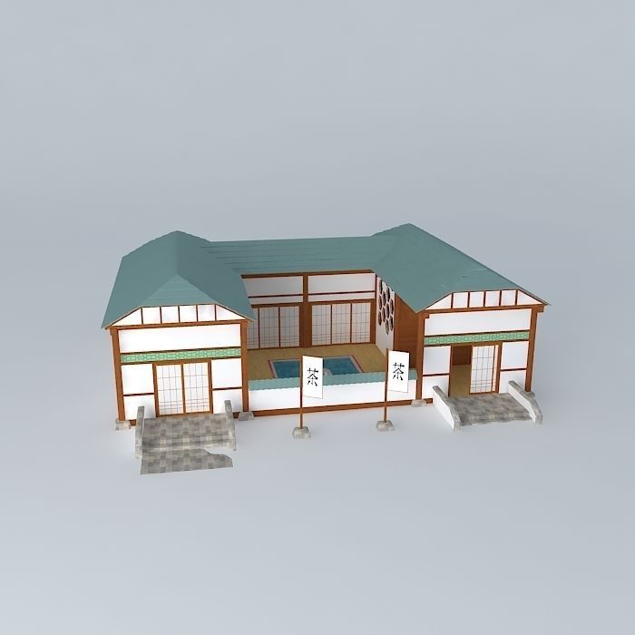 Tea Pub Free 3D model_2