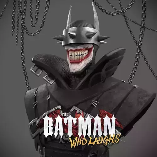 Batman Who Laughs Dc Universe Dc Metal 3D print model