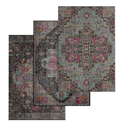 Rug Set 23 3D model