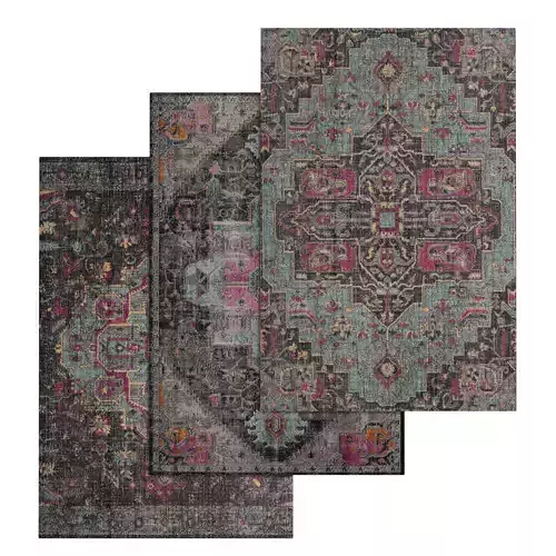 Rug Set 23 3D model