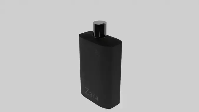 Perfume Zara Low Poly Free 3D model