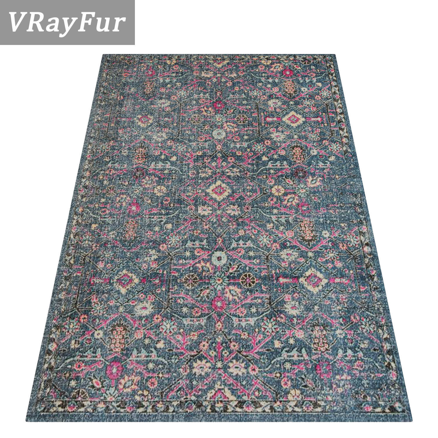 Rug Set 24 3D model_2