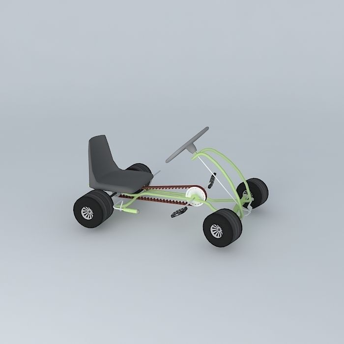Pedal Map Free 3D model_2