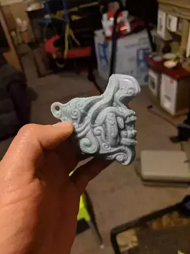 half mask 3D print model