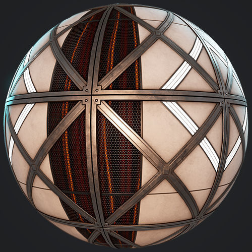 Sci Fi PBR Texture pack Texture_17
