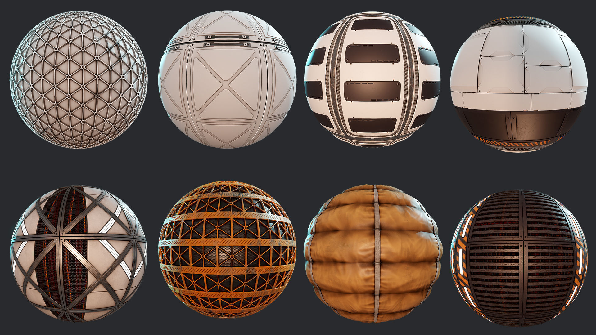 Sci Fi PBR Texture pack Texture_3