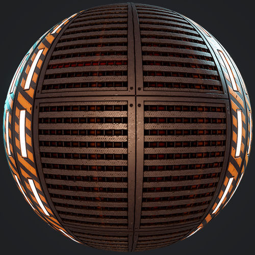 Sci Fi PBR Texture pack Texture_16