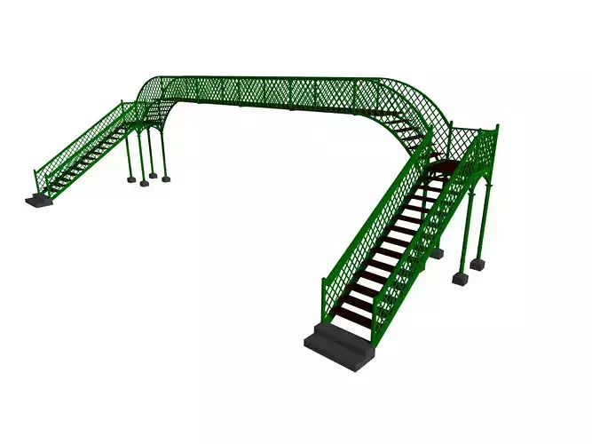 Pedestrian Bridge FCCA 3D model