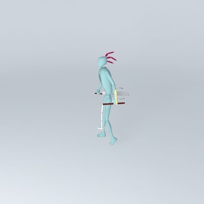 Undead Warrior Free 3D model_2