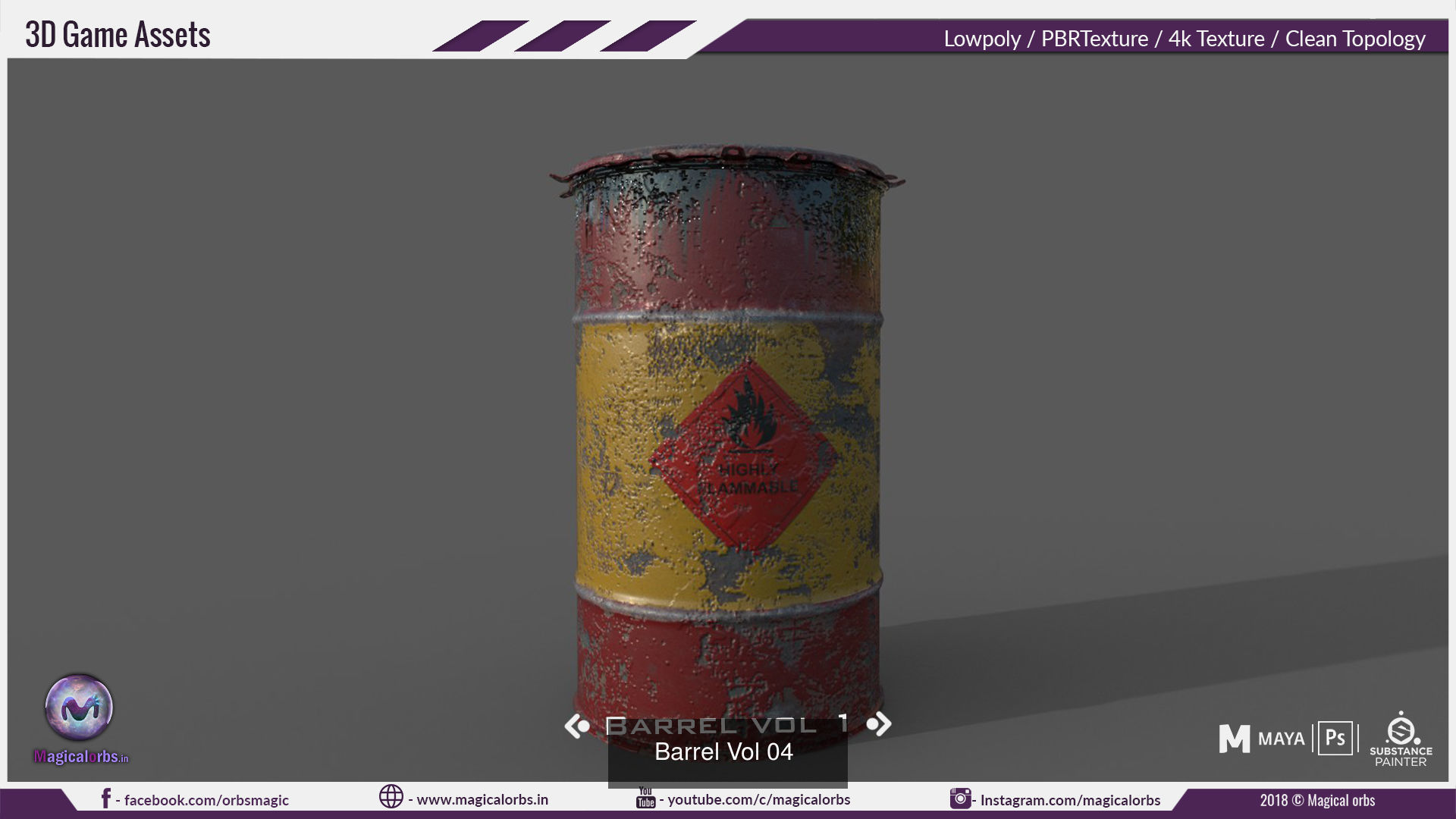 Barrel collection 4 in 1 texture  _4