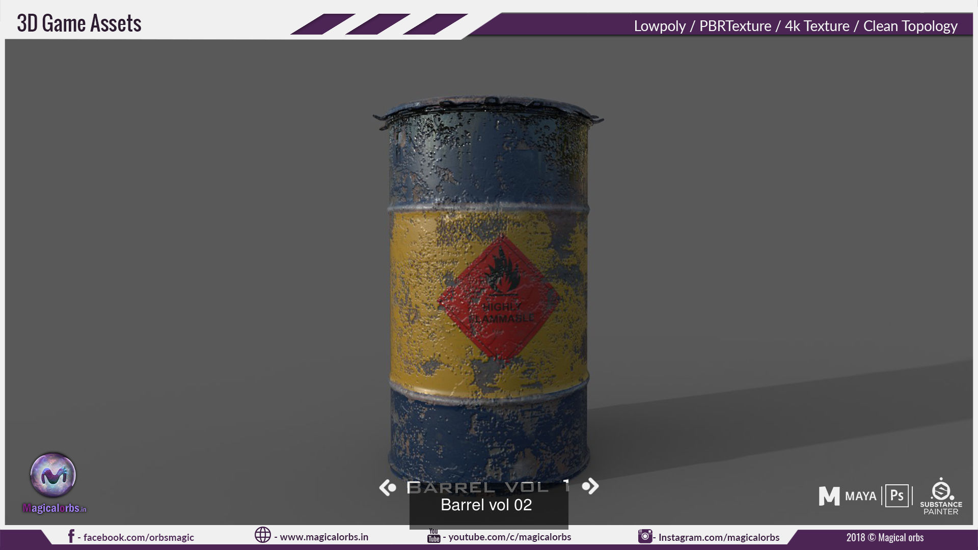 Barrel collection 4 in 1 texture  _2